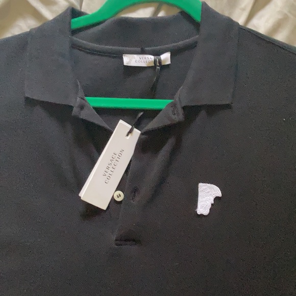 Versace Collection Black Polo - Picture 2 of 4